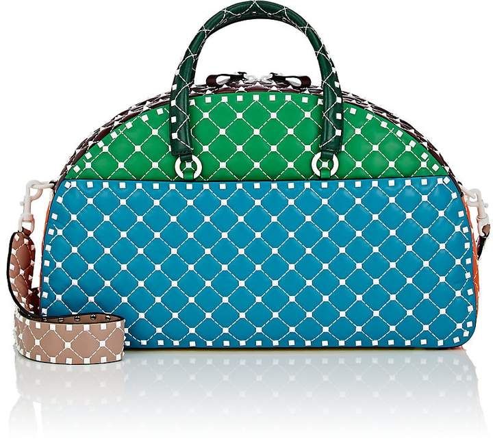 Valentino Garavani Rockstud Leather Bowling Bag